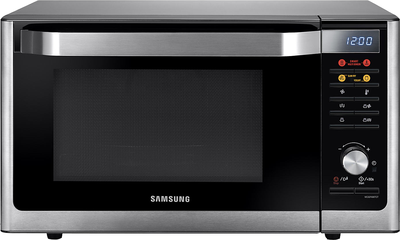 Samsung Microwave Oven Stainless Steel PNG