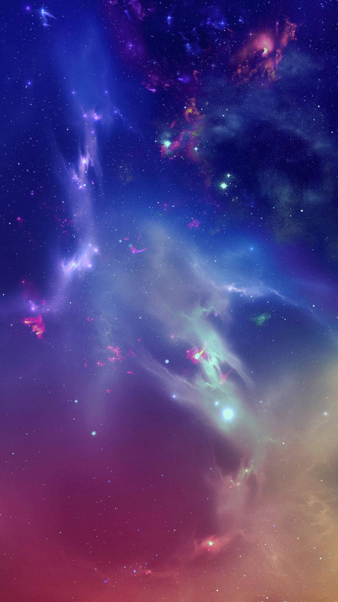 Samsung Mobile Cool Nebula Wallpaper