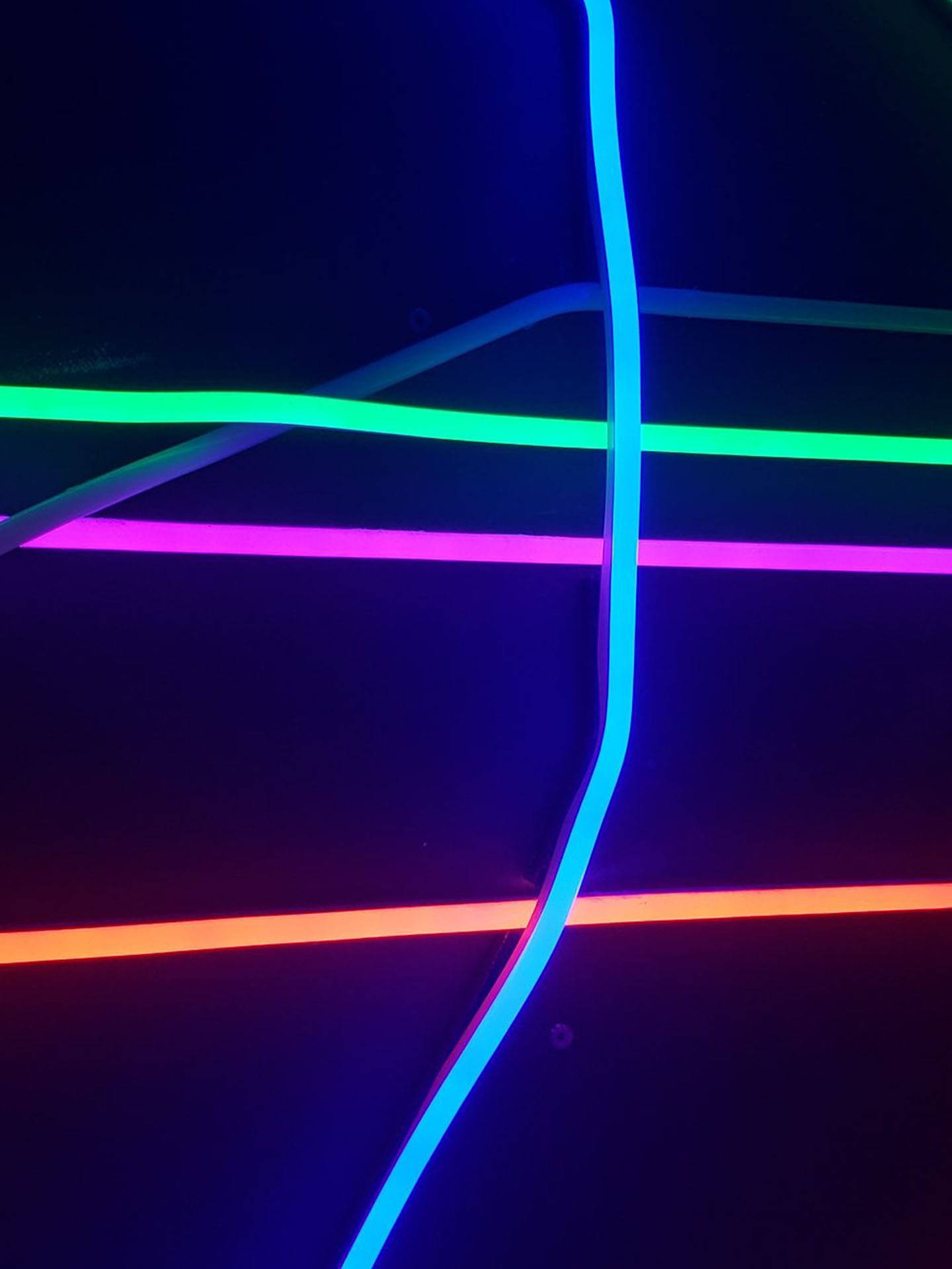 Samsunghandy Neon Linien Wallpaper