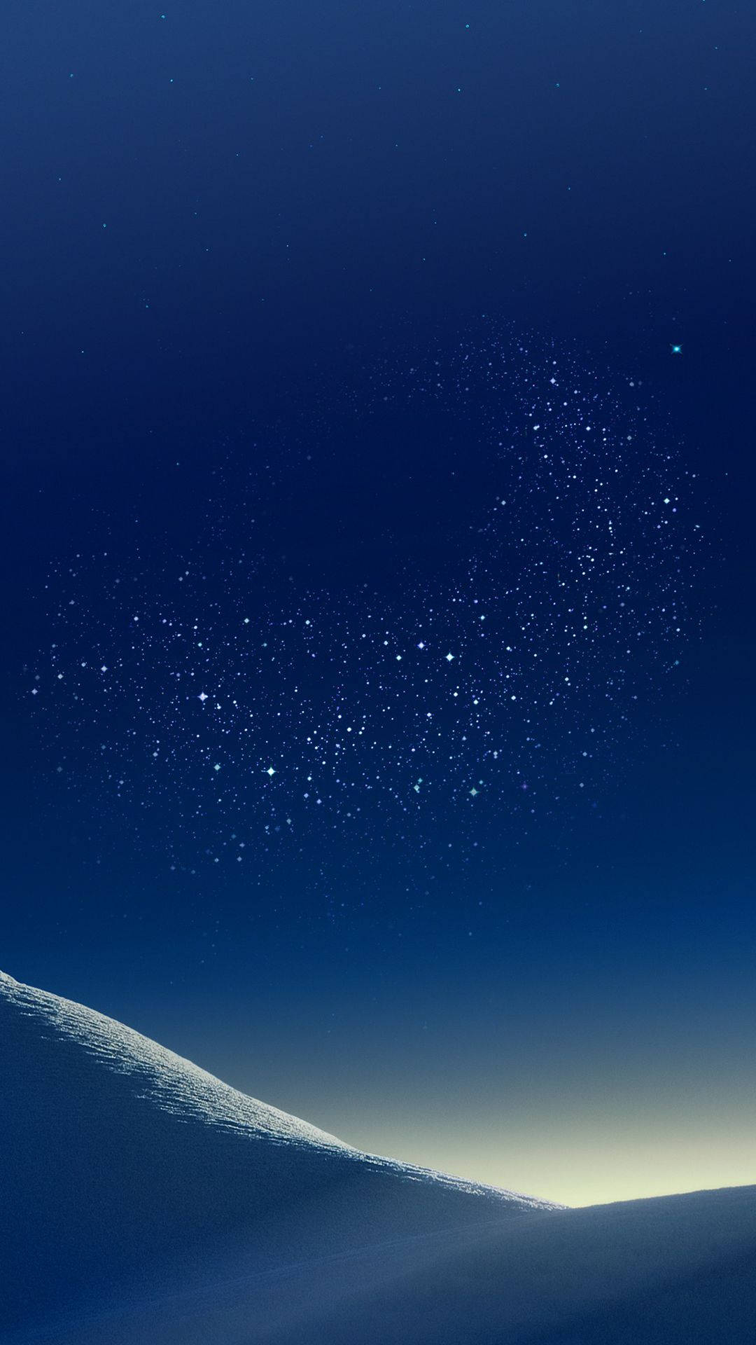 Samsung Mobile Snowy Mountains Twilight Wallpaper