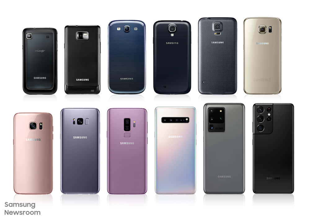 Samsung Galaxy S Series Phone Models Picture