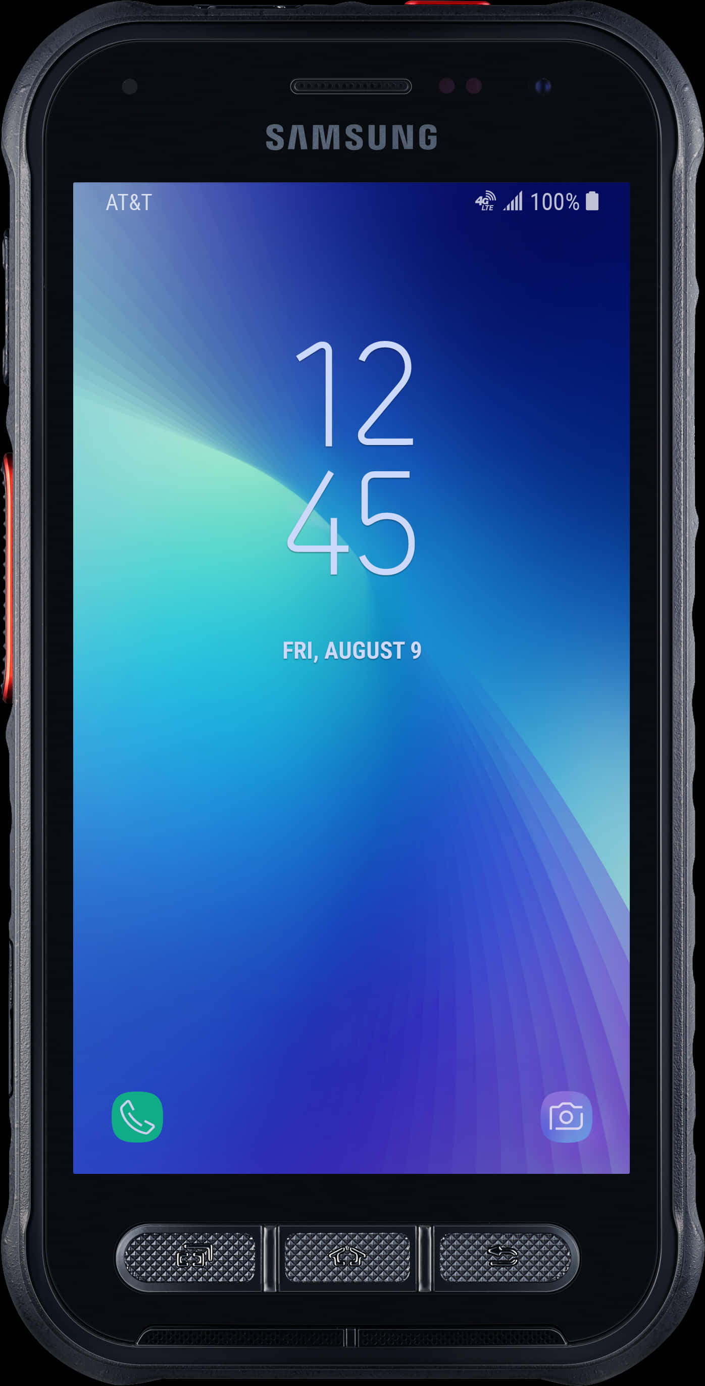 Samsung Rugged Smartphone Display PNG