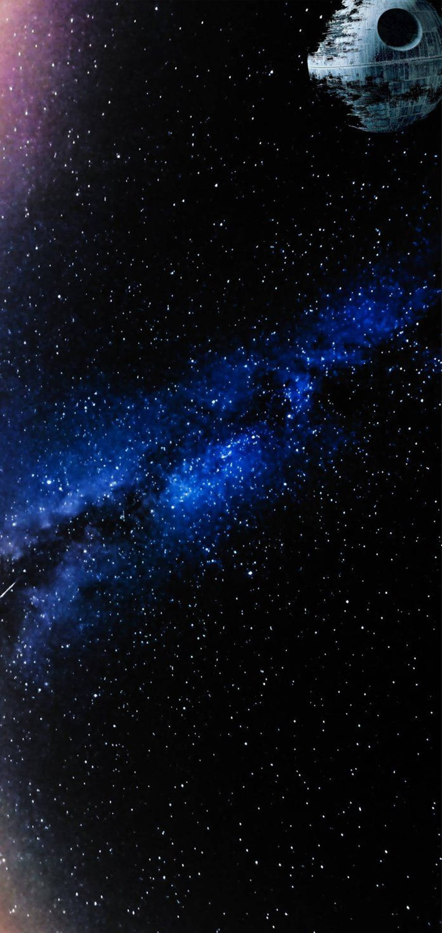 Samsung S10 Star Wars Death Star Background