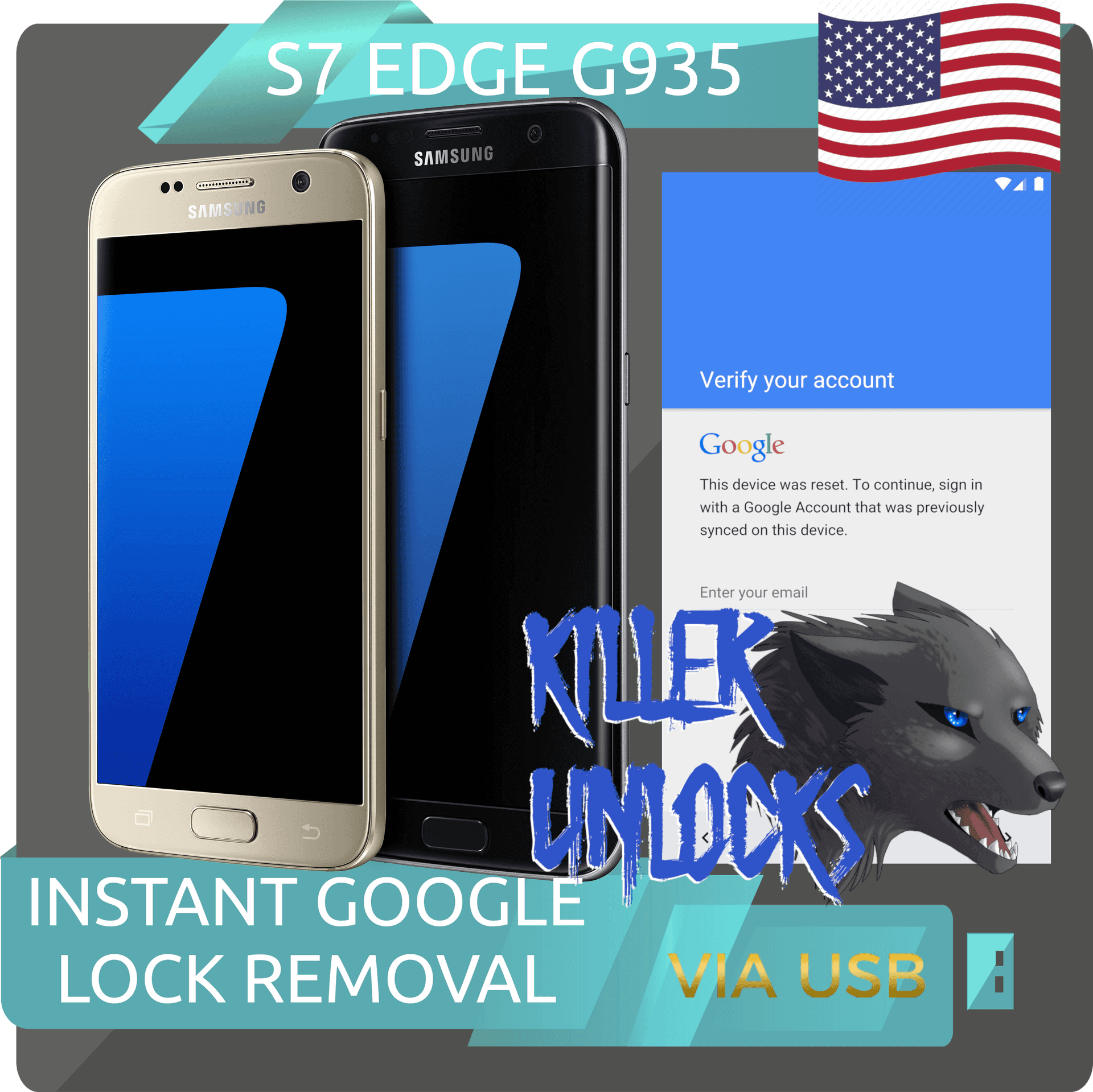 Samsung S7 Edge G935 Google Lock Removal Ad PNG