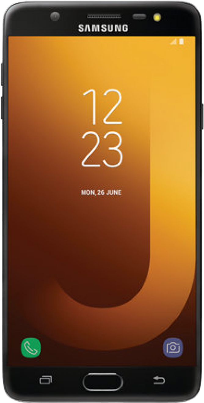 Samsung Smartphone Display Clock PNG