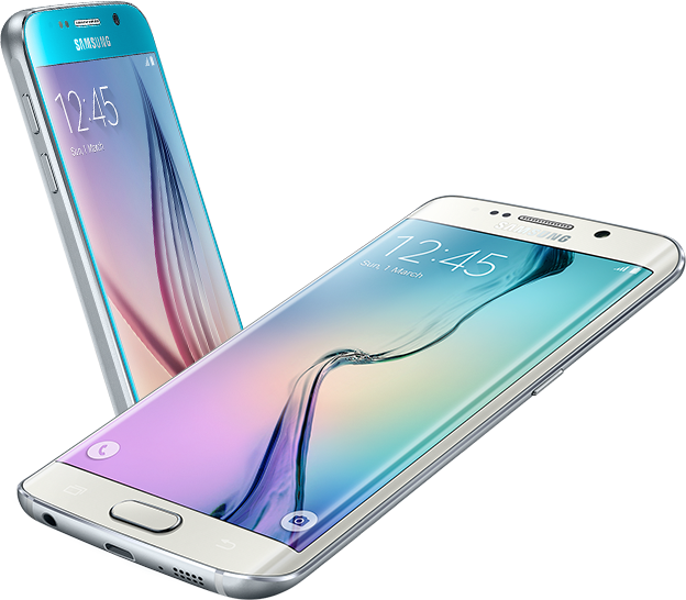 Samsung Smartphone Display Design PNG