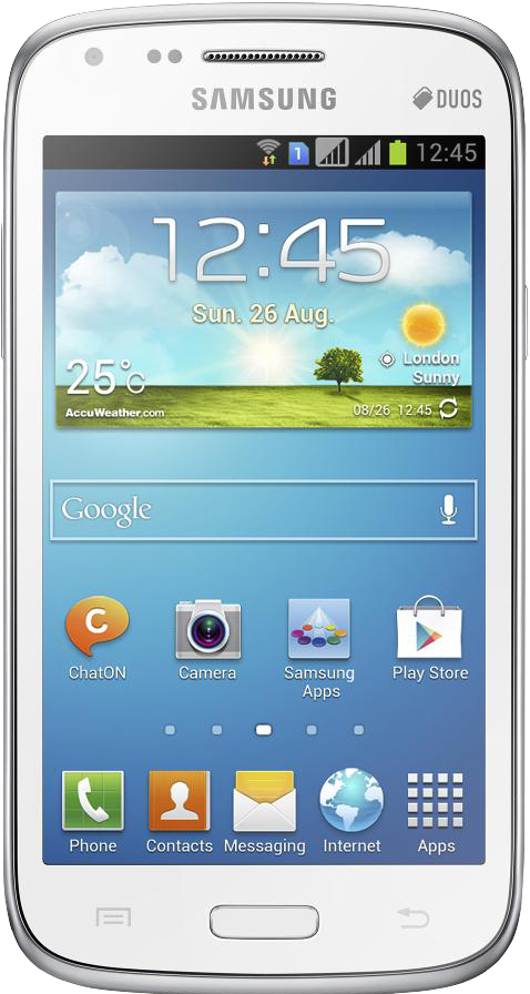 Samsung Smartphone Duos Model PNG