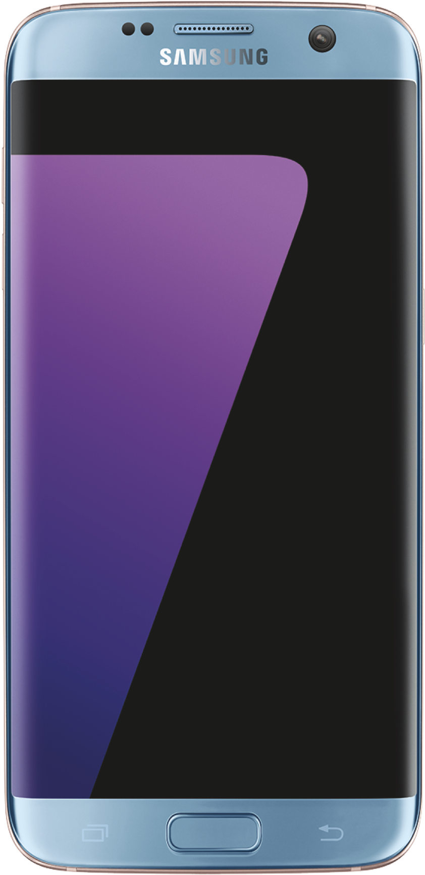 Samsung Smartphone Front View PNG