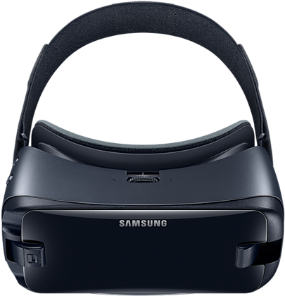 Samsung V R Headset Front View PNG