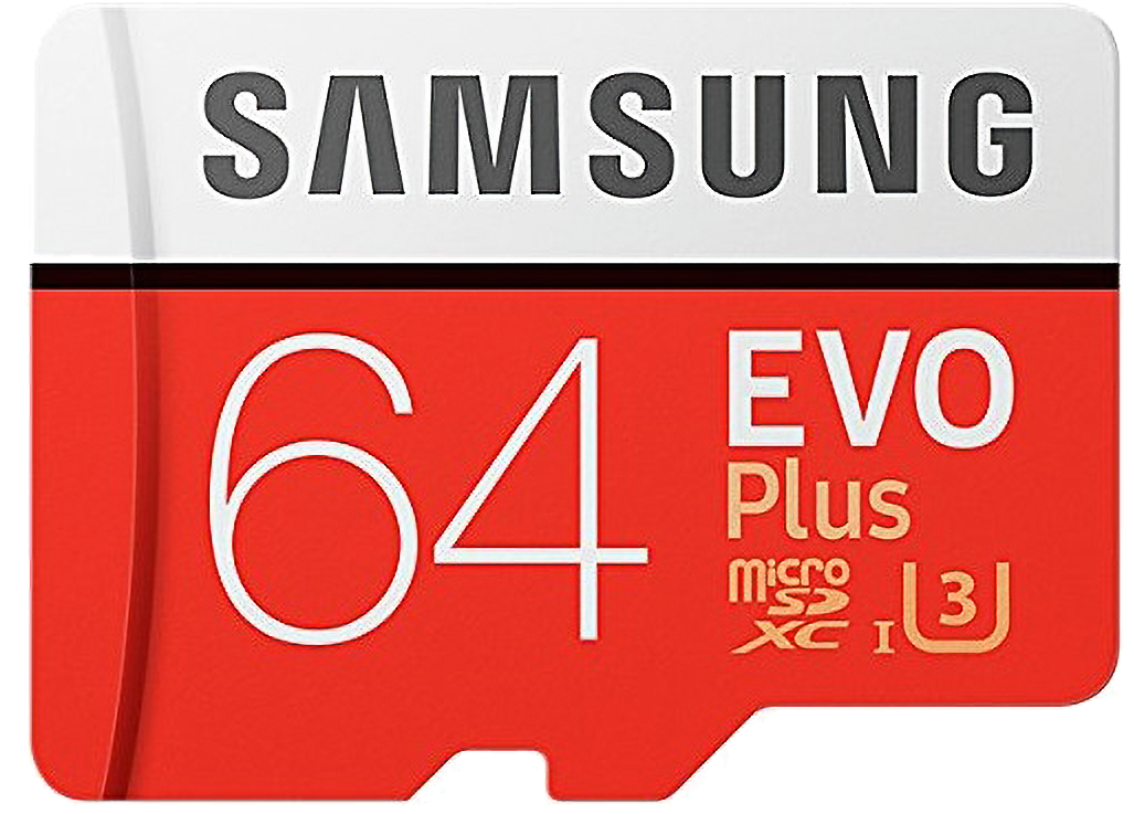 Samsung64 G B E V O Plus Micro S D Card PNG