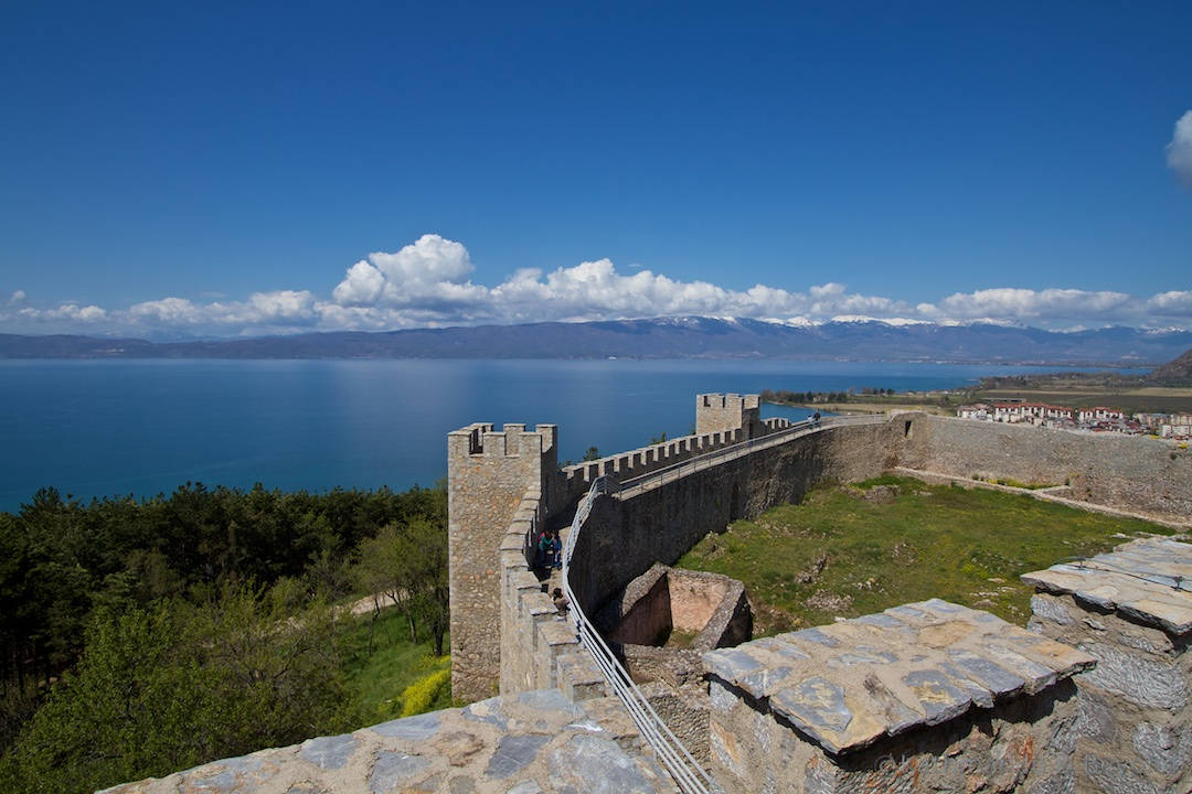 Samuel's Fortress In North Macedonia Wallpaper