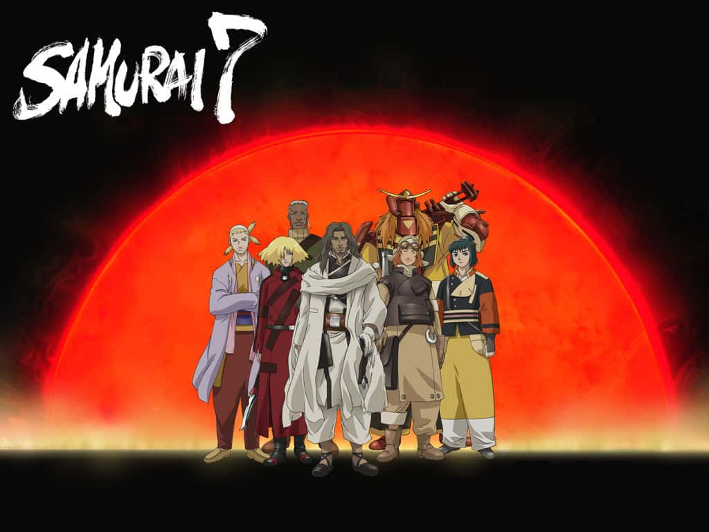 Samuraianime 7 Dystopia Tale - Cuento Distópico De Samuráis Anime Fondo de pantalla