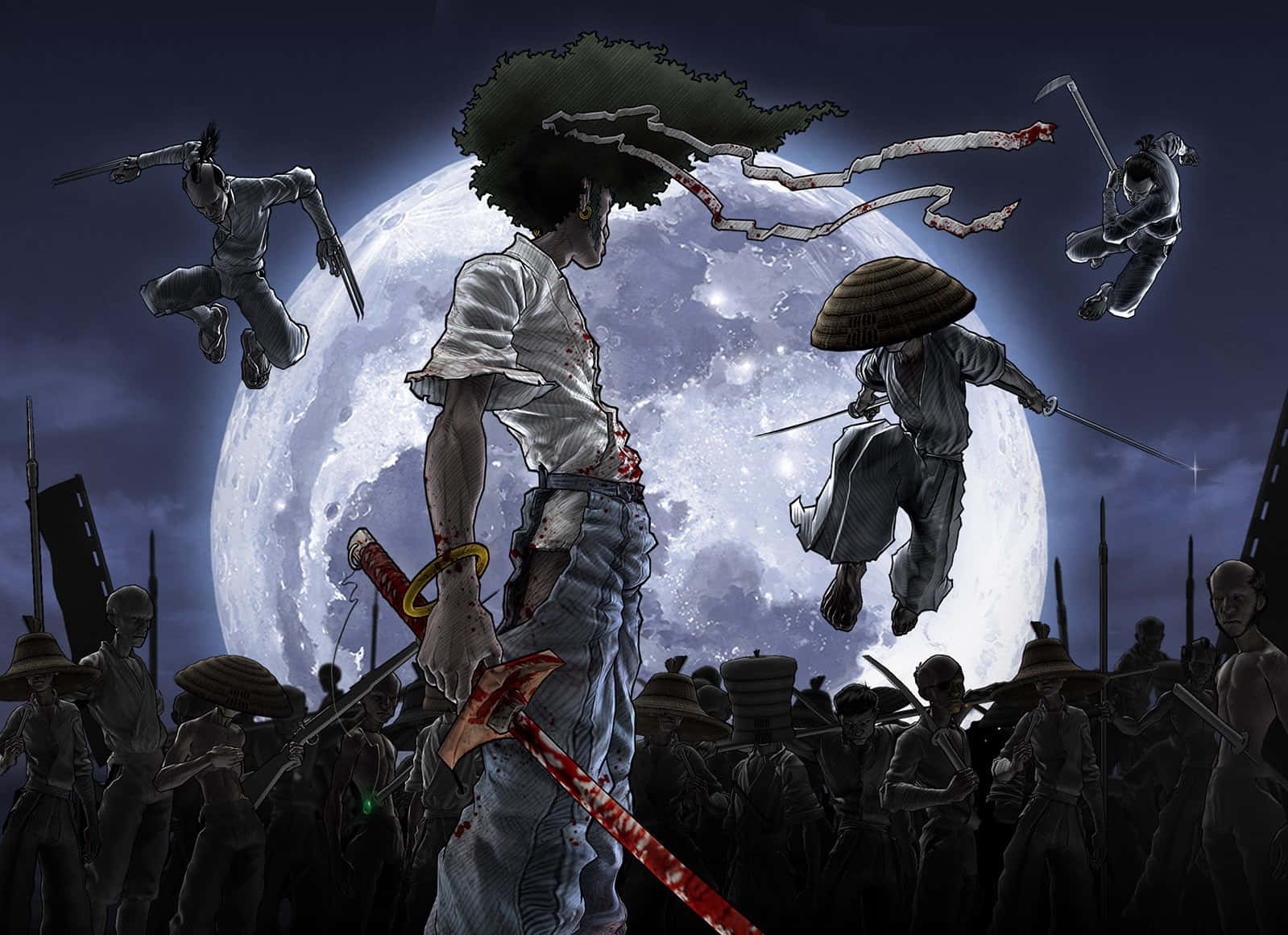 Afro - Afro Samurai animé - Takashi Okazaki - Character Profile -  Writeups.org