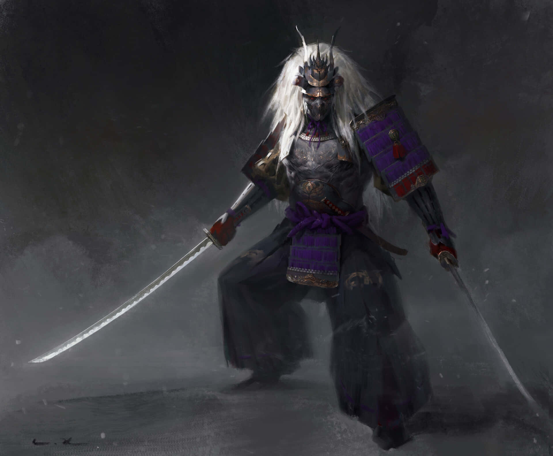 Caption: Ancient Samurai Armor - A Symbol of Power and Honor Wallpaper