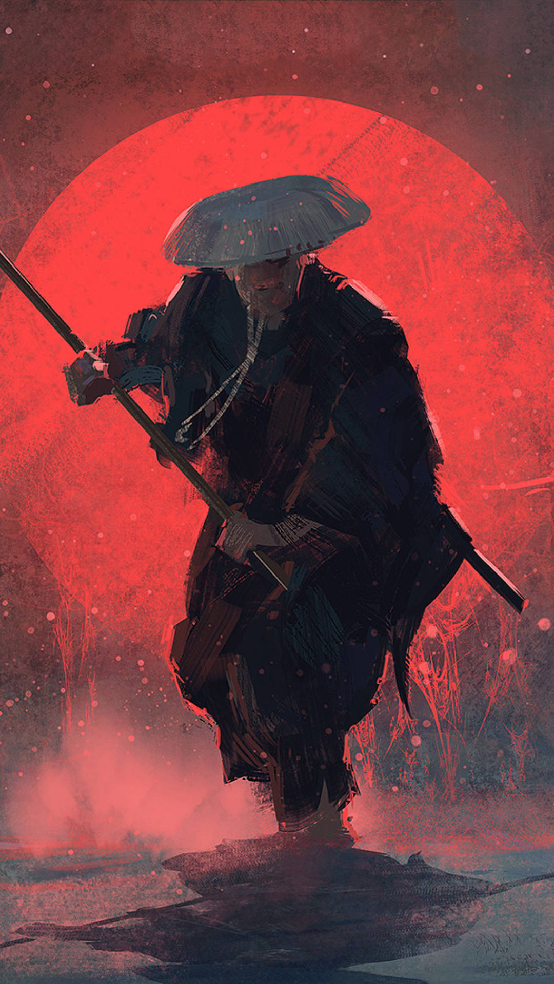 En Samurai Kriger Søger Retfærdighed Wallpaper