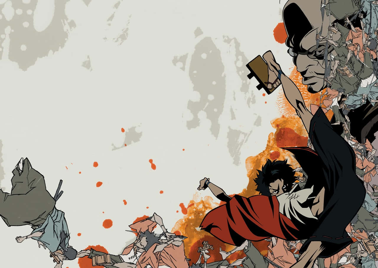 Fuu, Jin, and Mugen - unite for justice in the thrilling series, Samurai Champloo