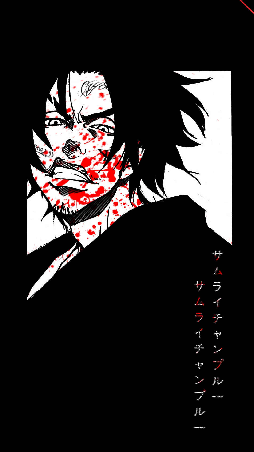 Samuraichamploo Blutiger Mugen Wallpaper