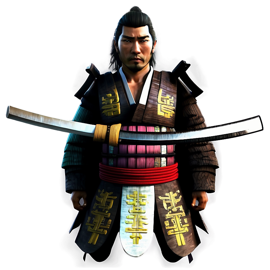 Samurai Costume Png 06242024 PNG