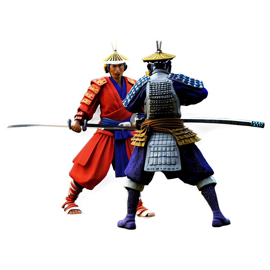 Samurai Duel Battlefield Png 06252024 PNG