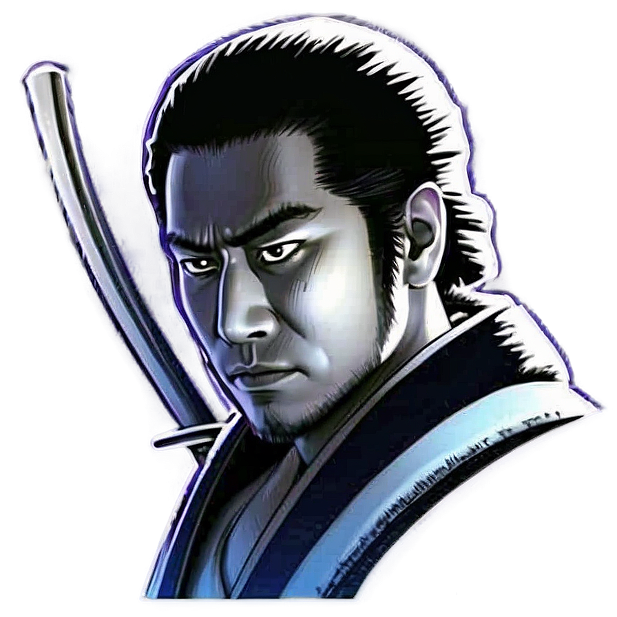 Samurai In Snow Png Frn PNG