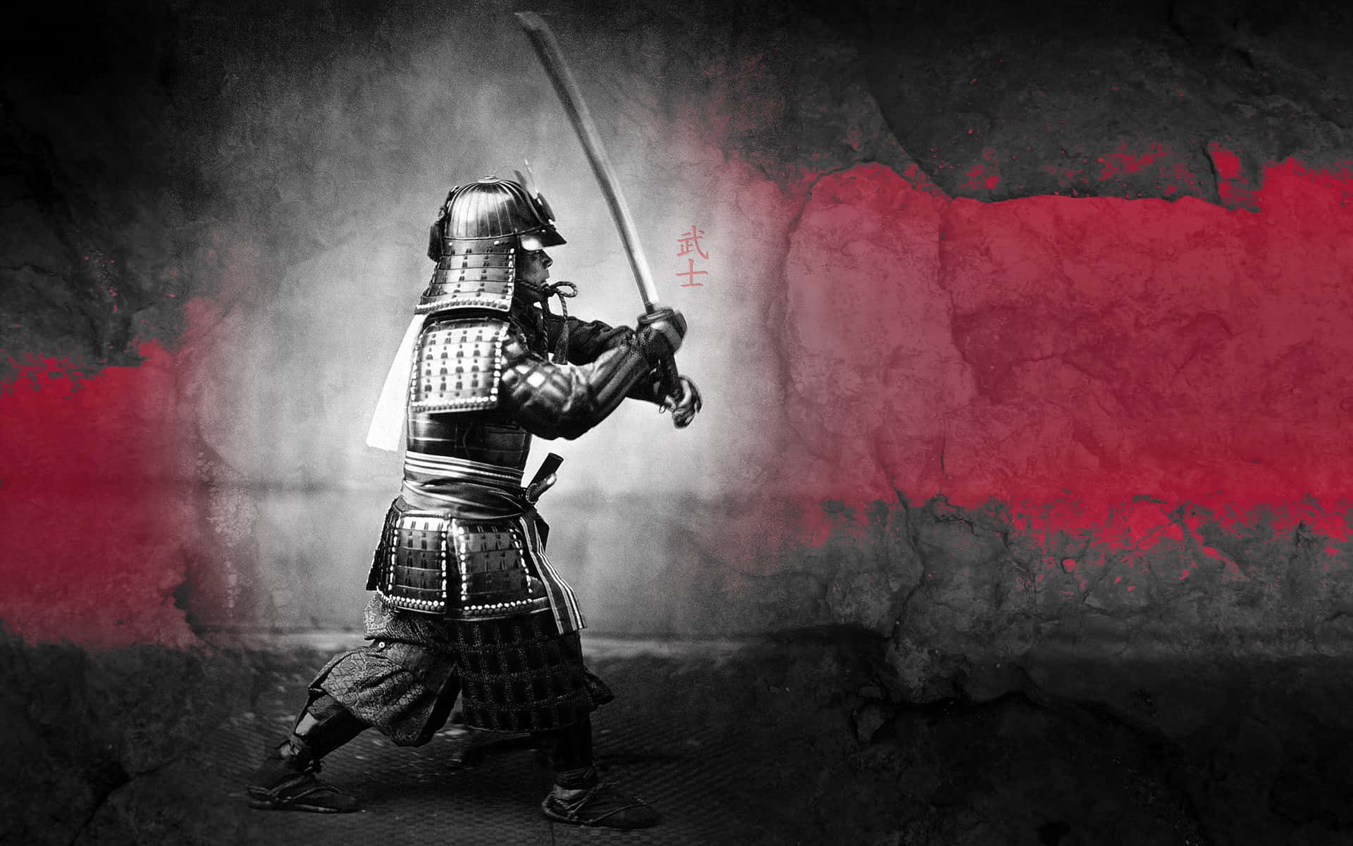 Samuraix Intar En Kraftfull Pose