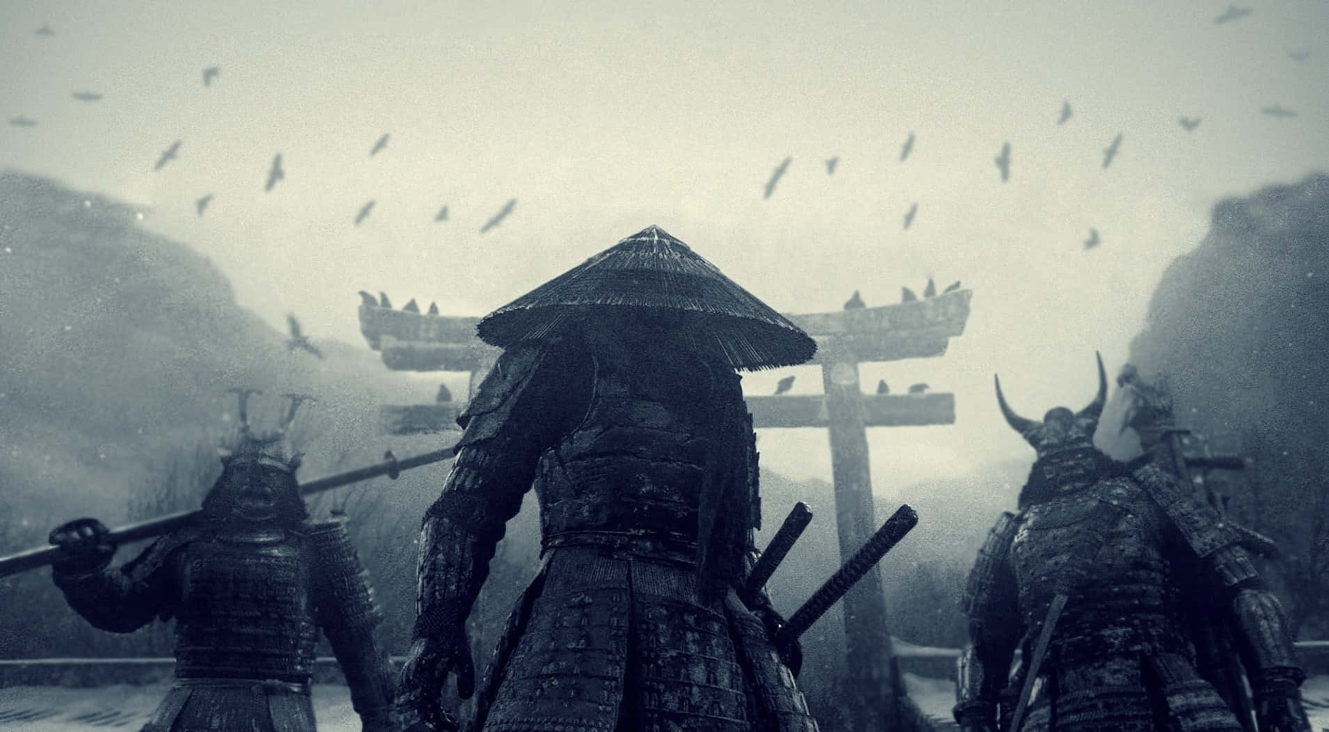 Samuraihintergrund