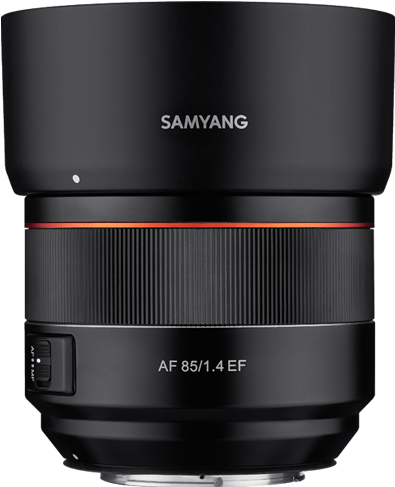 Samyang85mm F1.4 A F Lens PNG