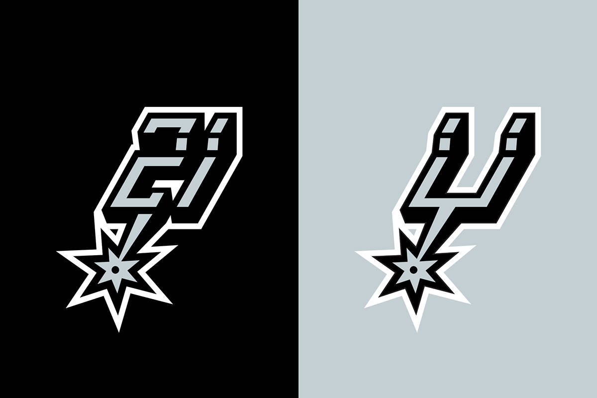 San Antonio Spurs 21 Logo Wallpaper