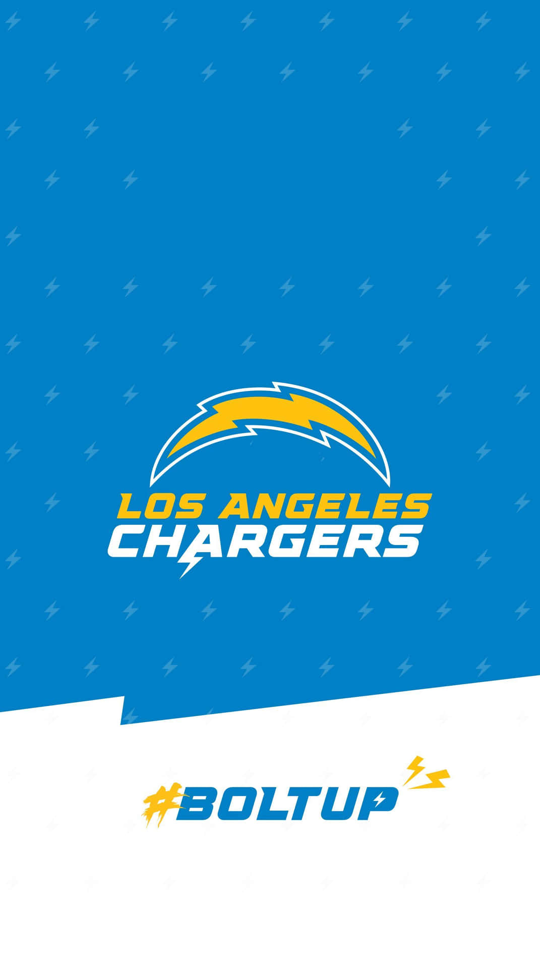 The San Diego Chargers power through the field! Wallpaper