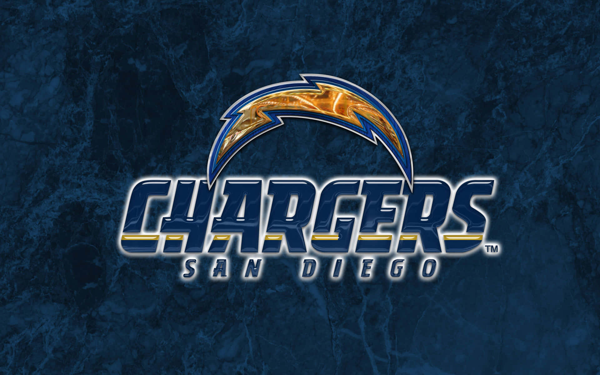 The San Diego Chargers dominate the gridiron Wallpaper