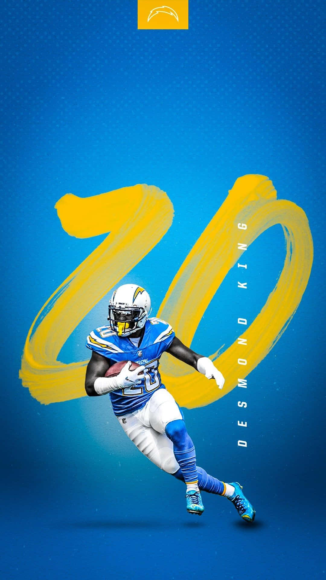 Chargers Fans Samles for at støtte deres hold i San Diego Wallpaper
