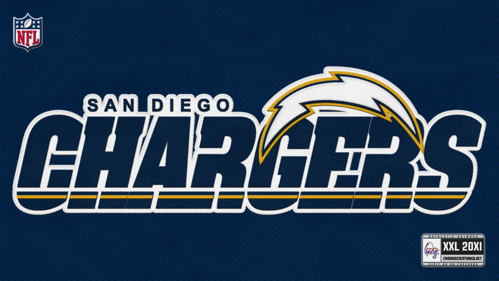 Get up, get loud, and go Chargers! Wallpaper