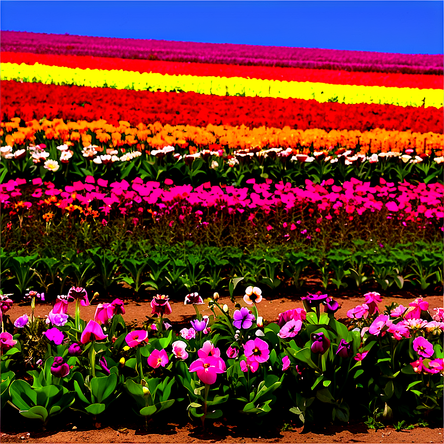 San Diego Flower Fields Png 06252024 PNG