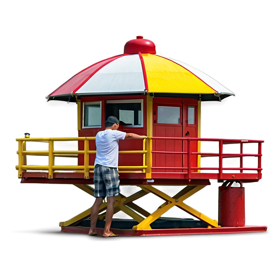 San Diego Lifeguard Tower Png Sgq89 PNG