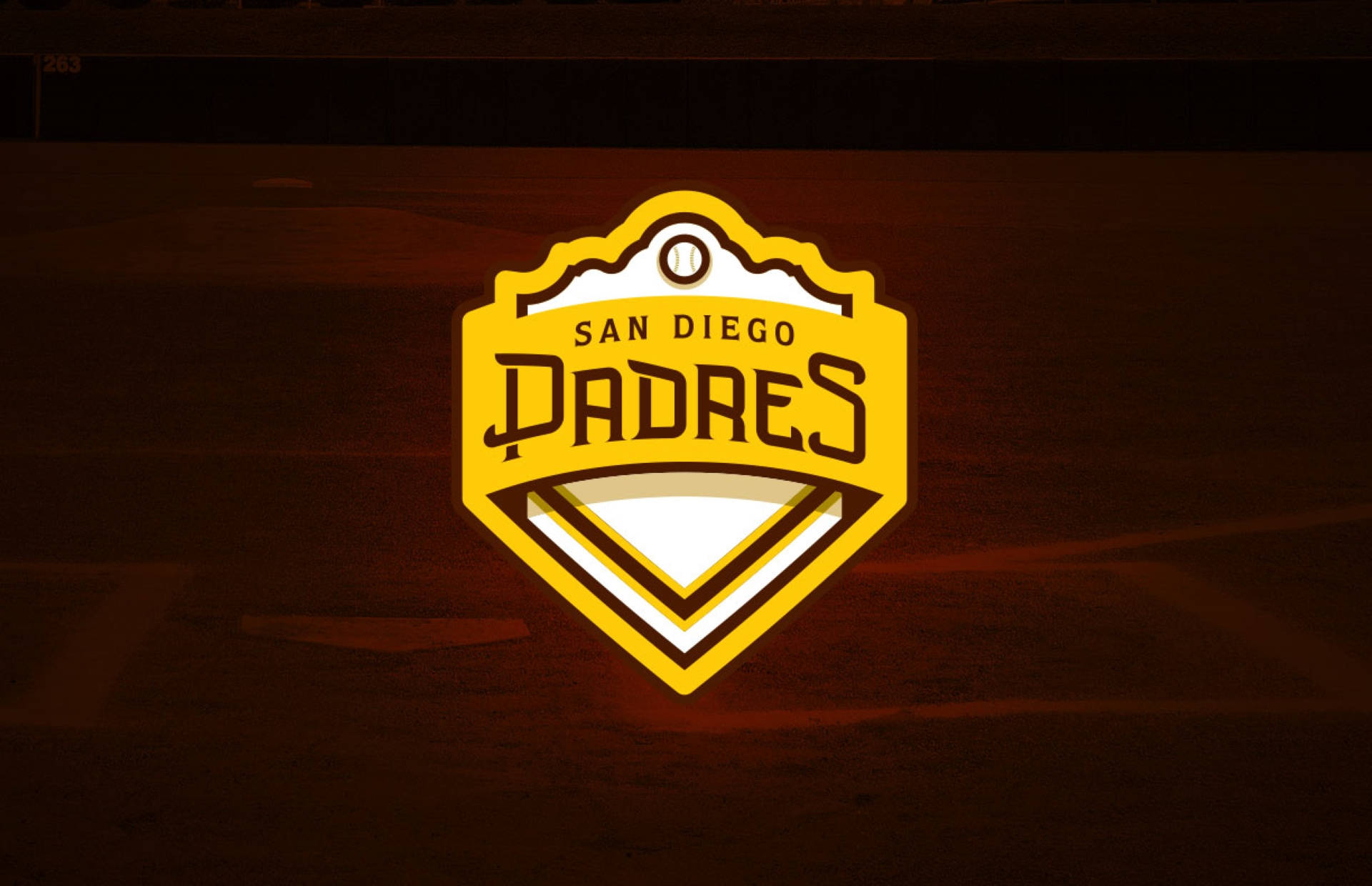San Diego Padres Logo Concept Wallpaper
