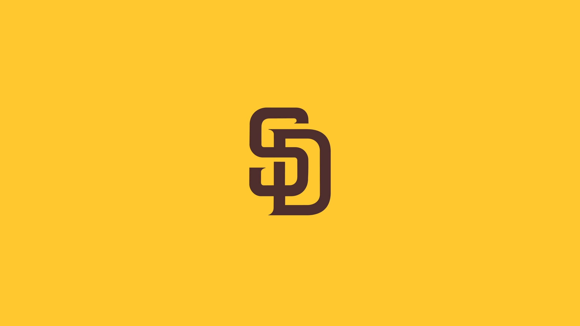 San Diego Padres Simple Logo Wallpaper