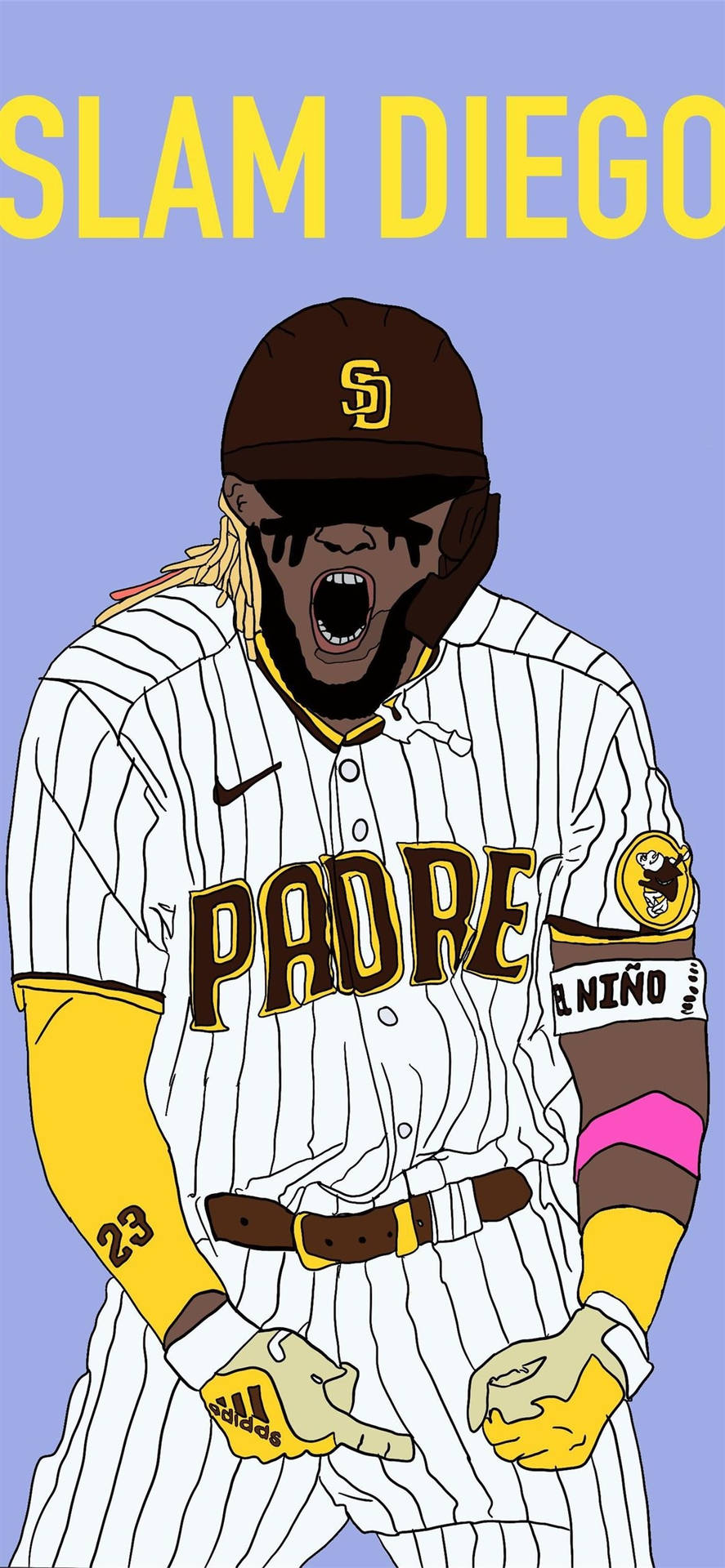 padres city connect wallpaper