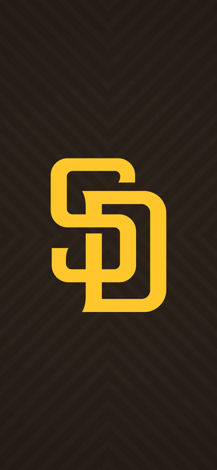 San Diego Padres Yellow Logo Wallpaper