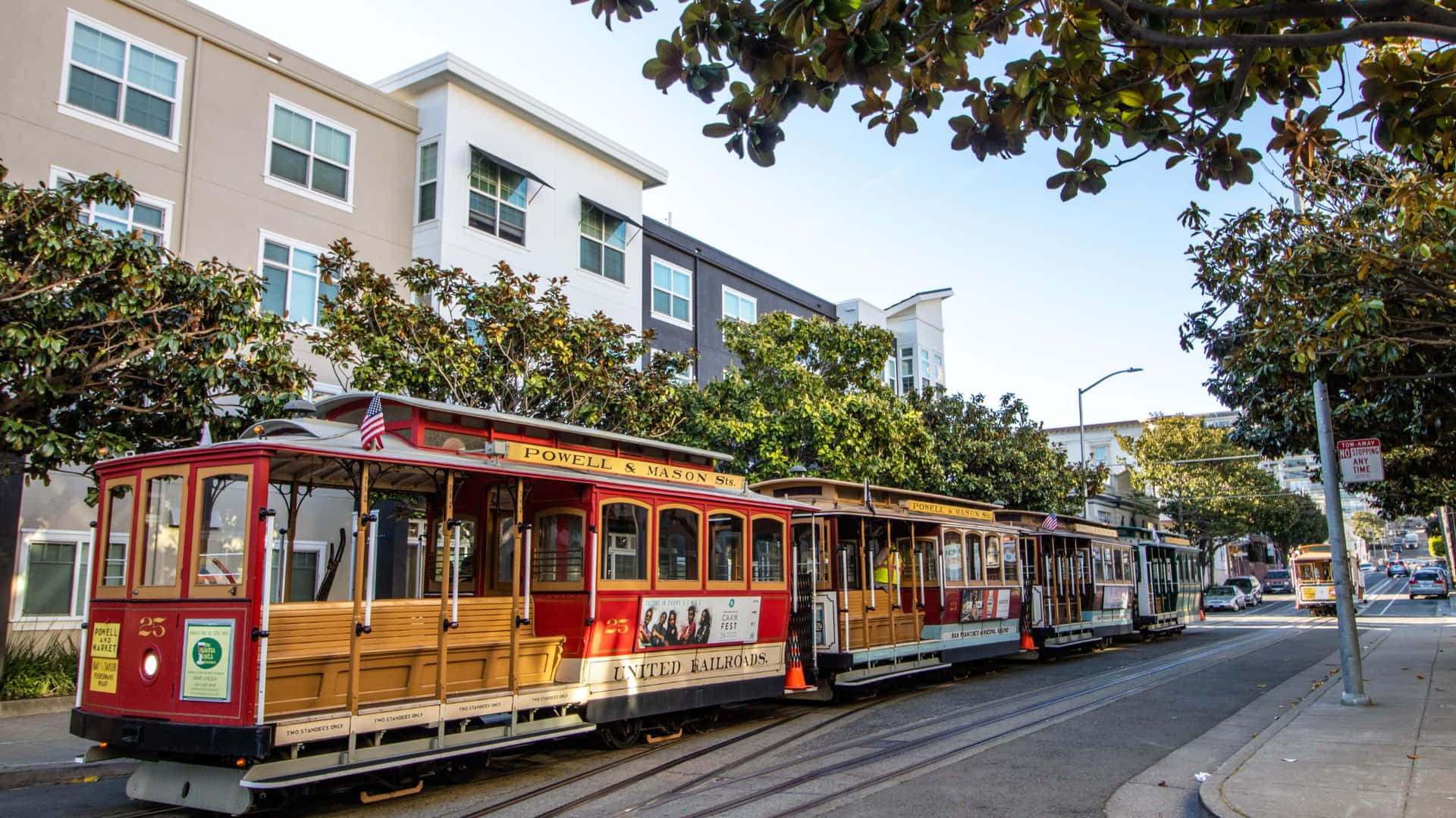 Solnedgångaröver San Francisco