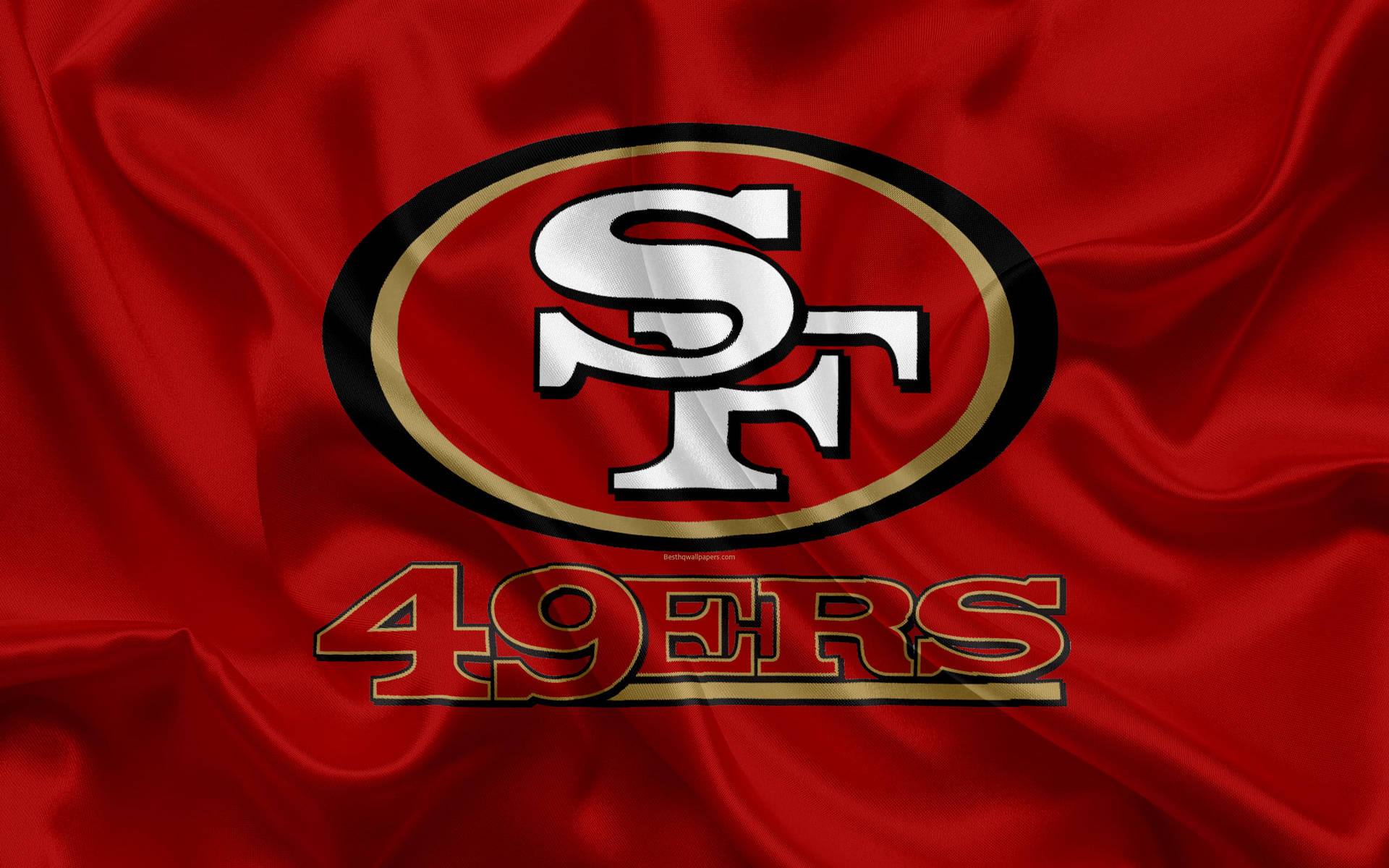 Logodella Squadra Nfl San Francisco 49ers Sfondo