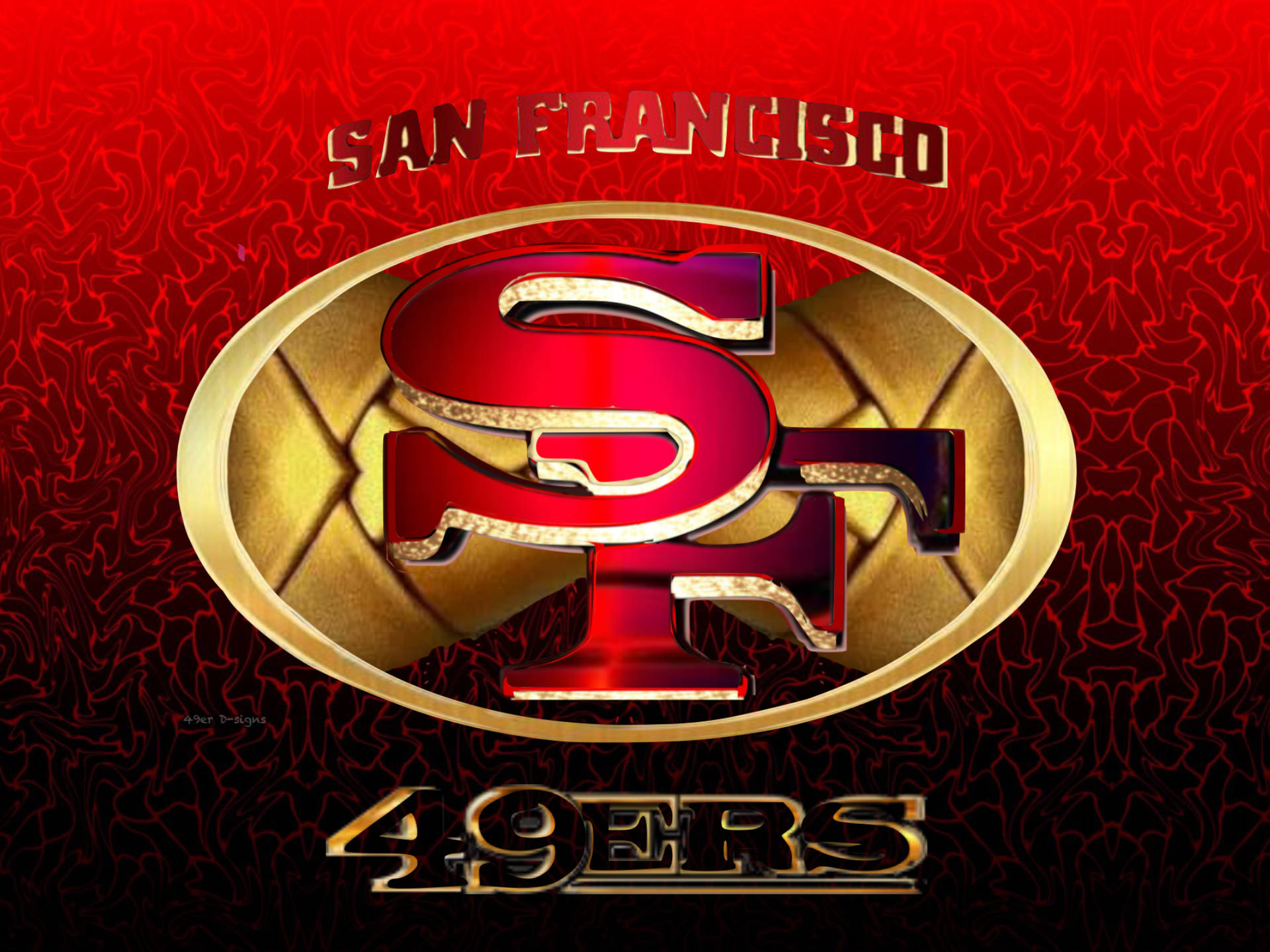 Das Team Der San Francisco 49ers Wallpaper