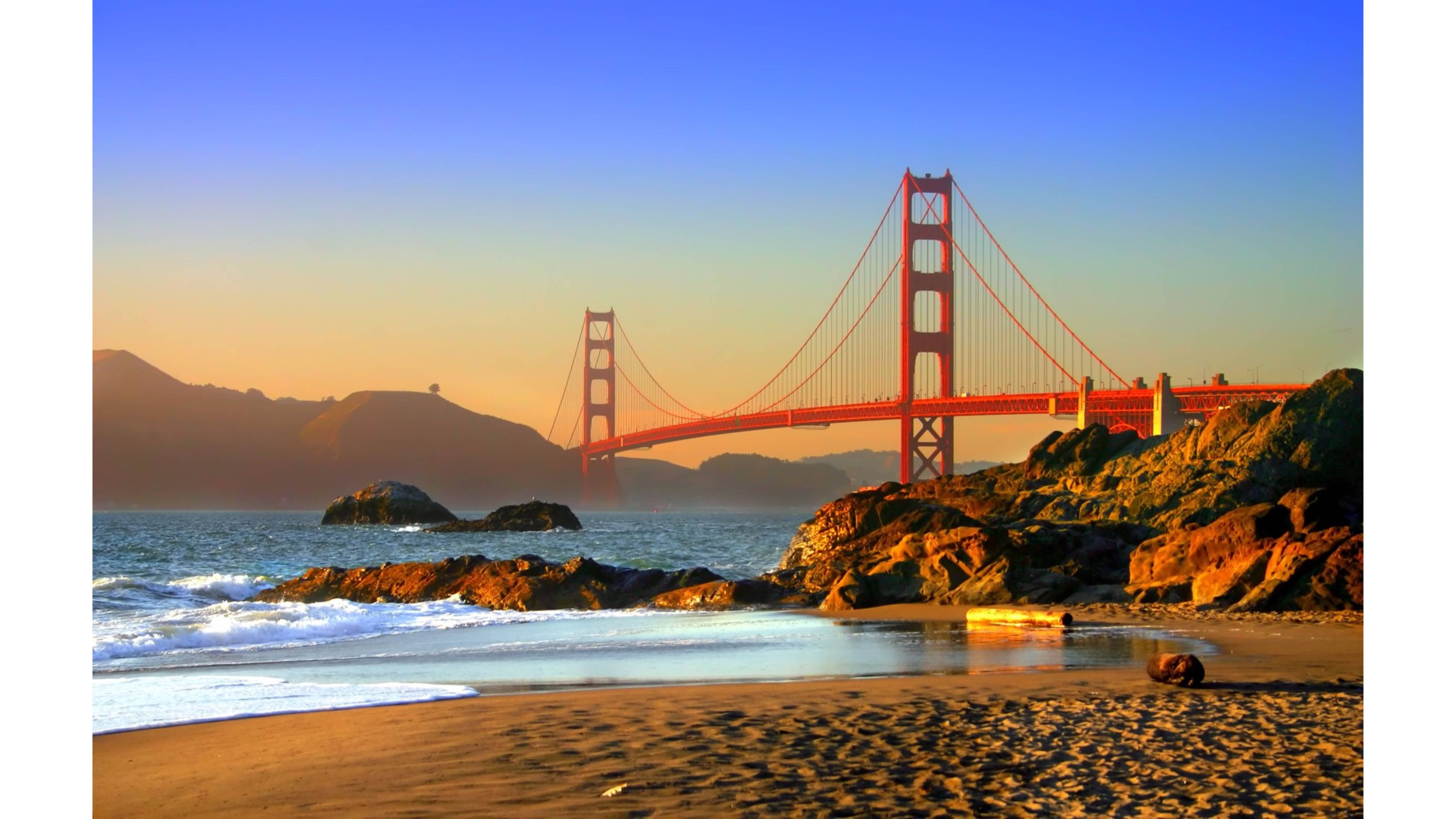 San Francisco 4K California Golden Gate Bridge Wallpaper