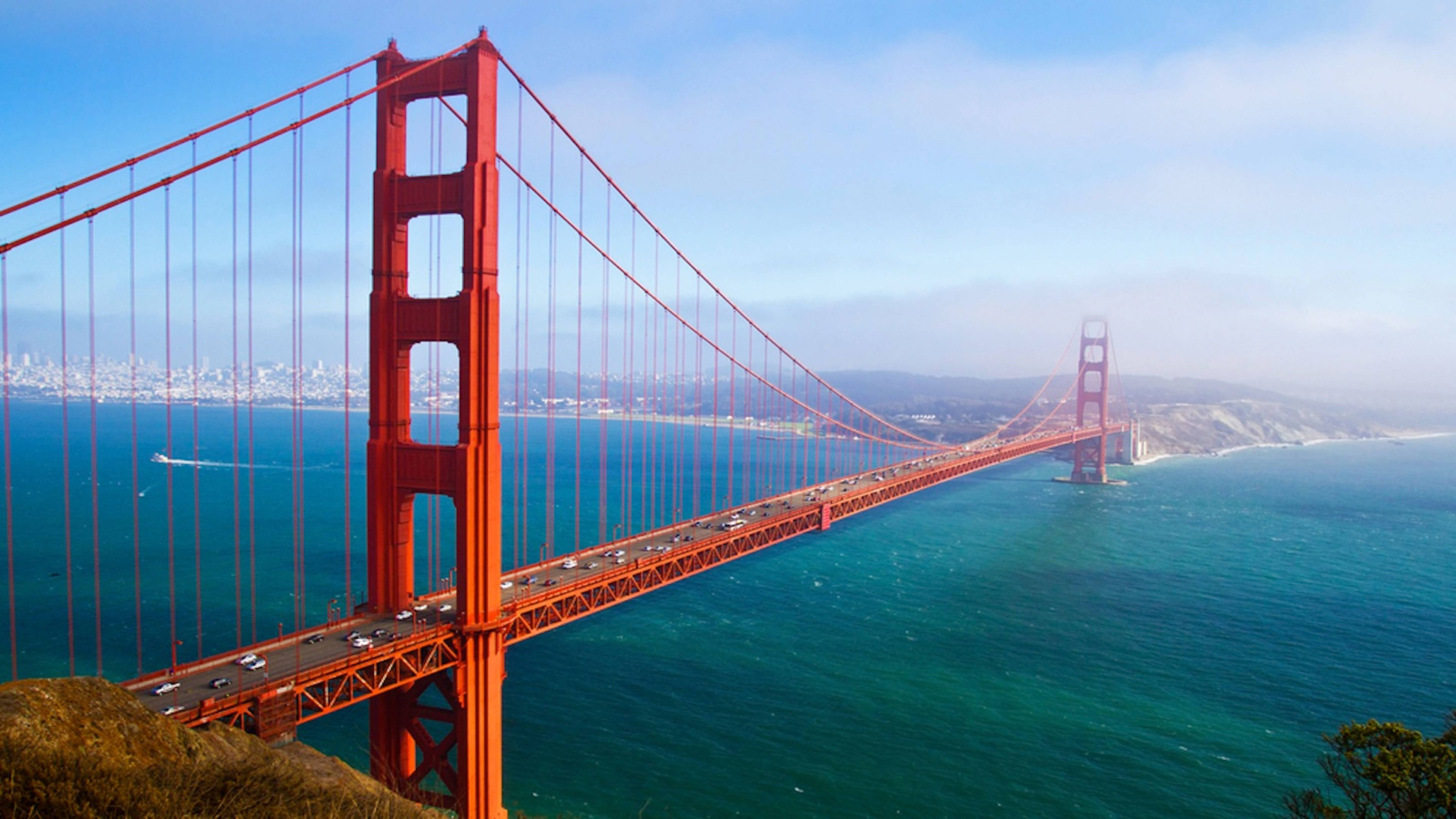 San Francisco 4K Golden Gate Bridge Wallpaper