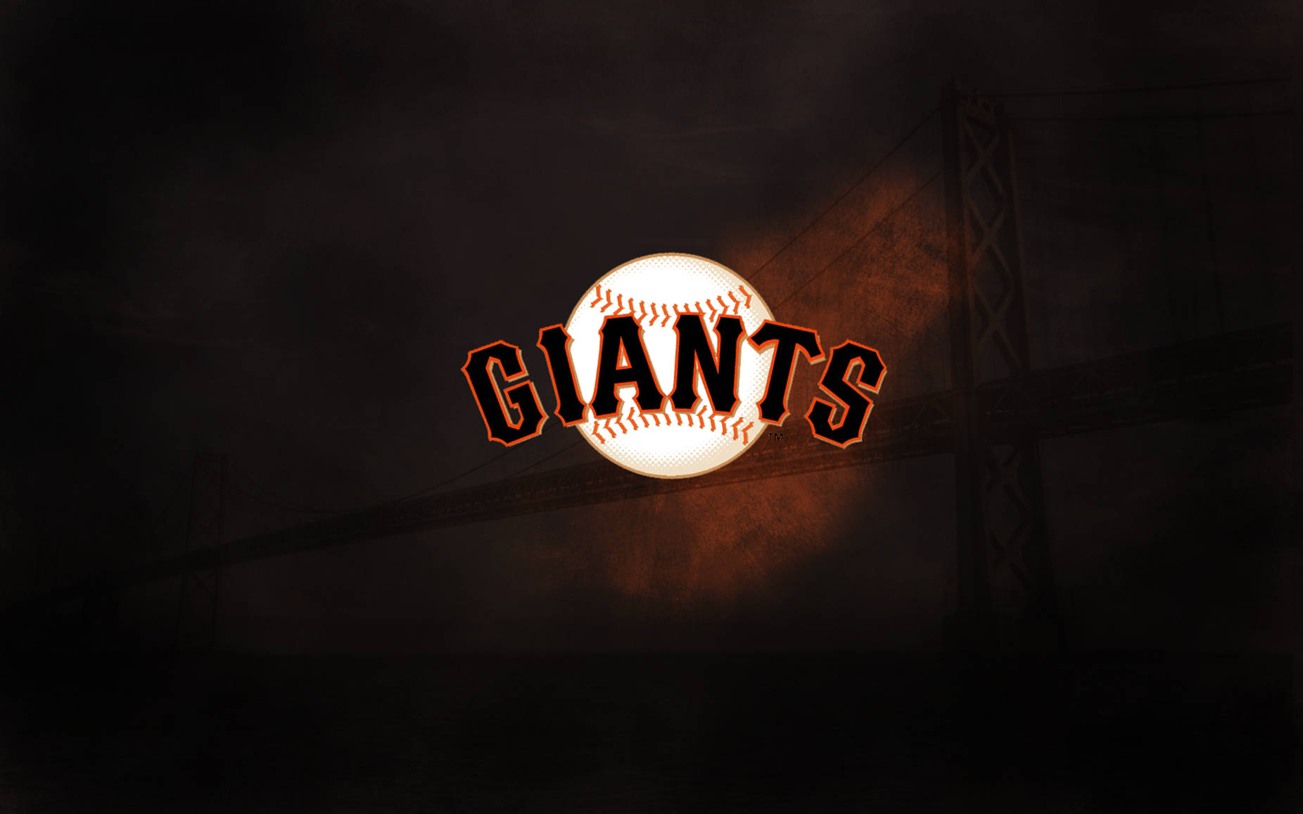 San Francisco Giants Logo Bridge Wallpaper