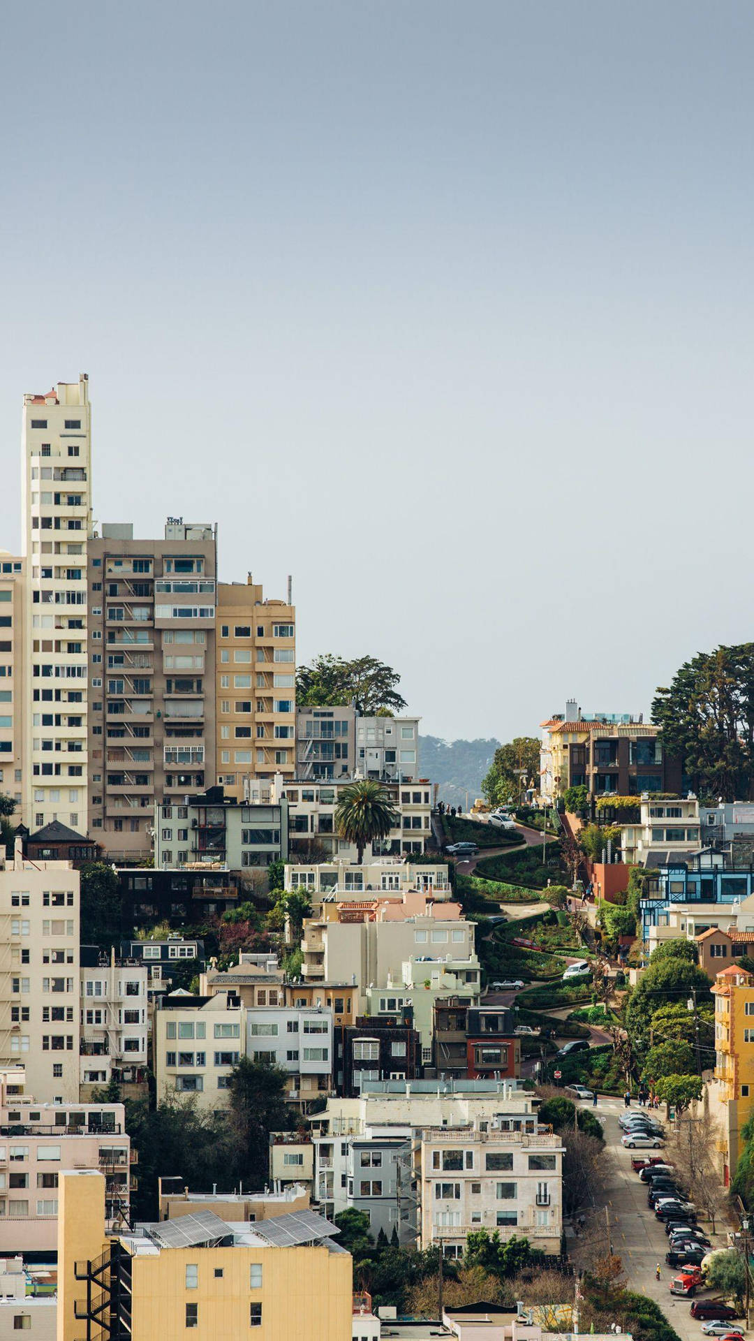 San Francisco Phone Lombard Street Wallpaper
