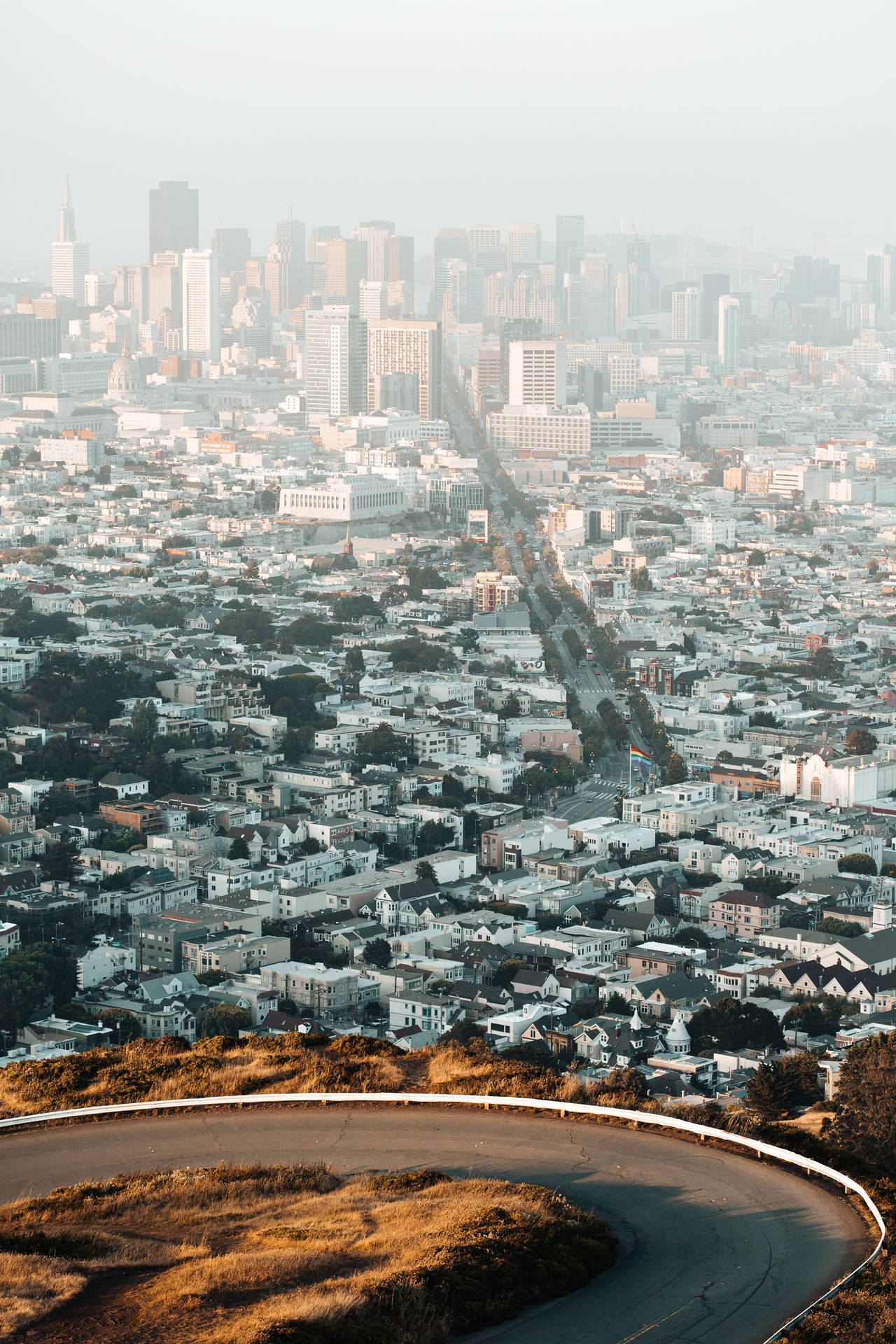 San Francisco Phone White City Wallpaper