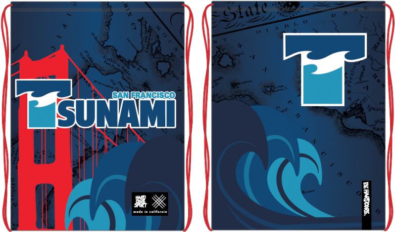 San Francisco Tsunami Graphic Design PNG