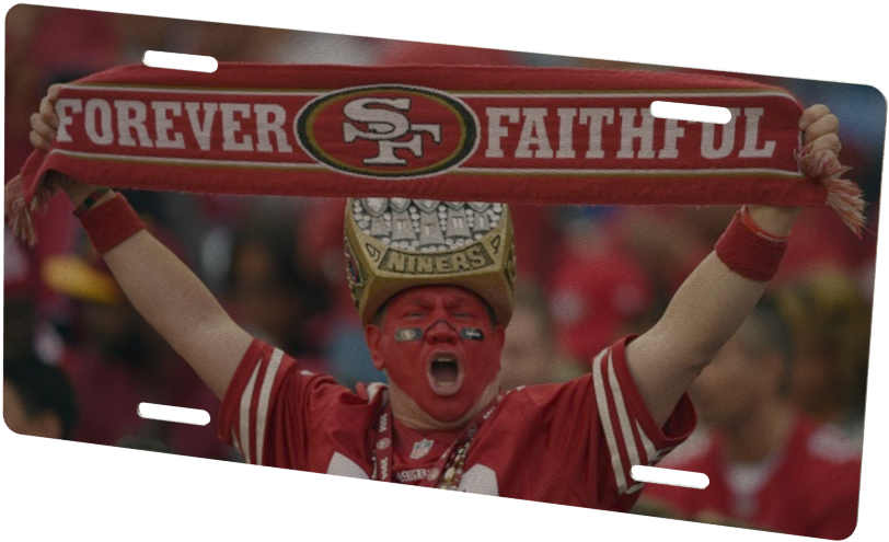 San Francisco49ers Fan Forever Faithful PNG