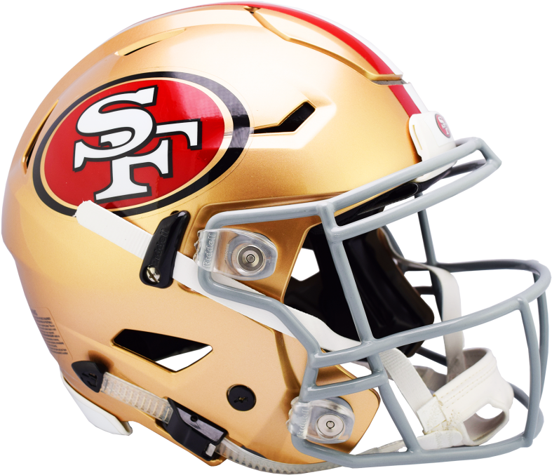 San Francisco49ers Golden Helmet PNG