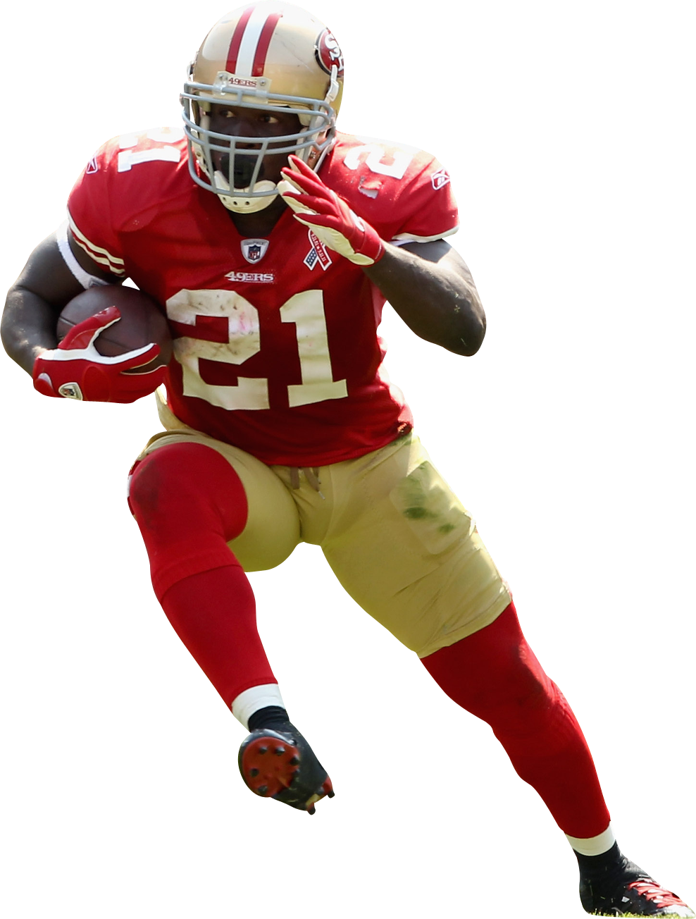 San Francisco49ers Player Action Pose PNG